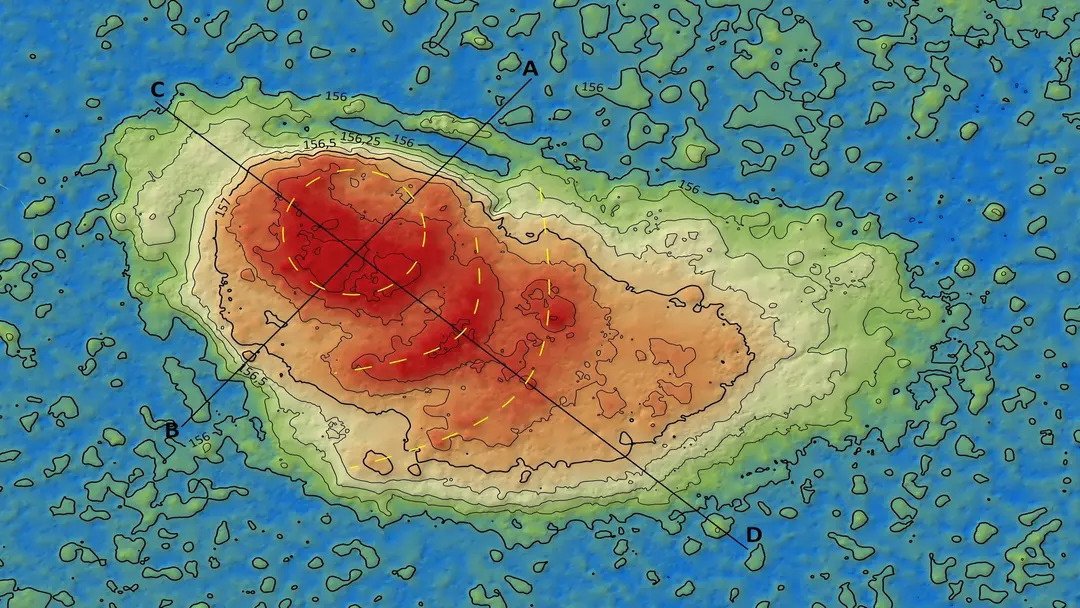 Bản đồ hiển thị vị trí của khu thành cổ