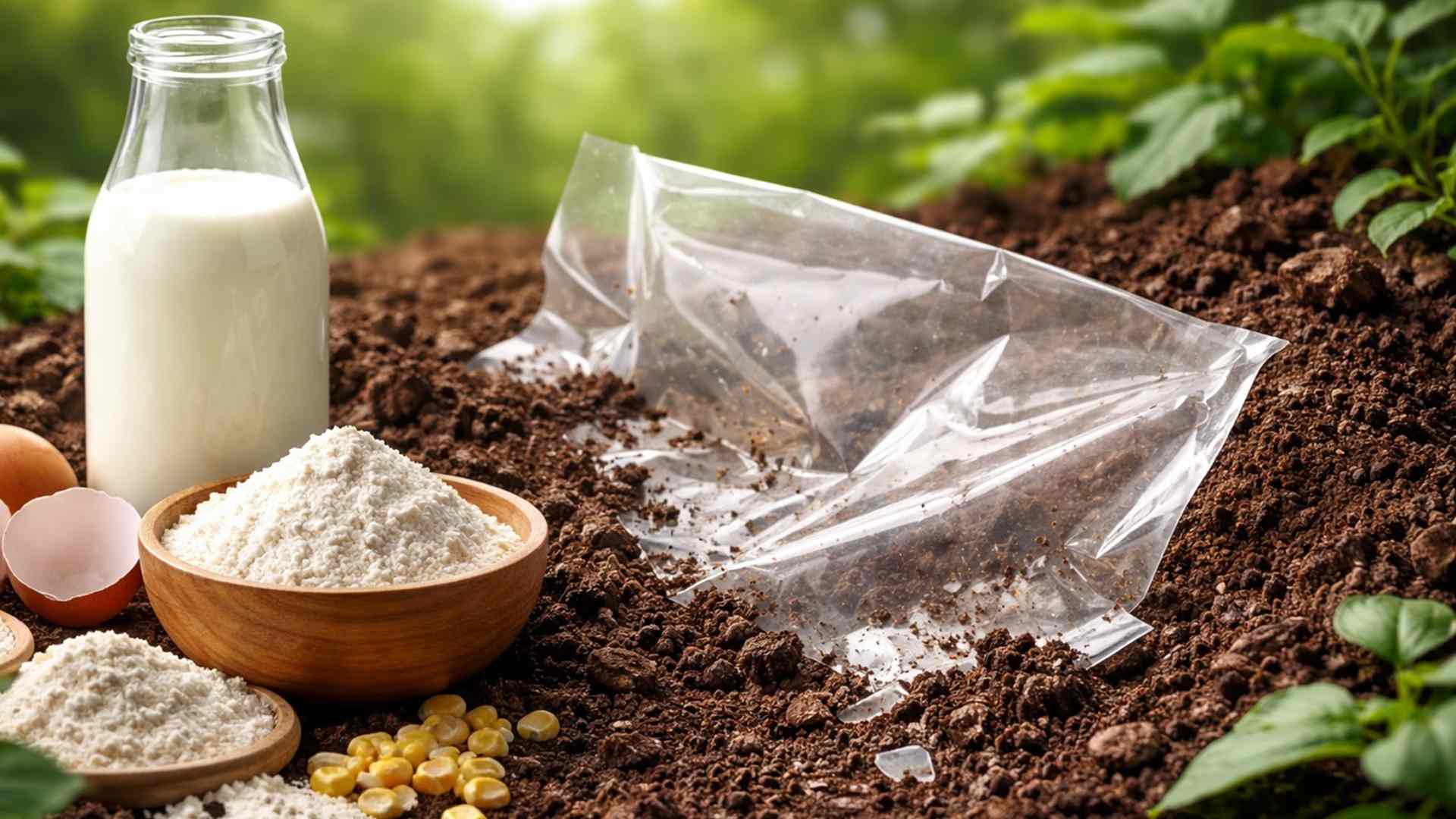 Úc phát triển màng bao bì làm từ sữa để giảm ô nhiễm