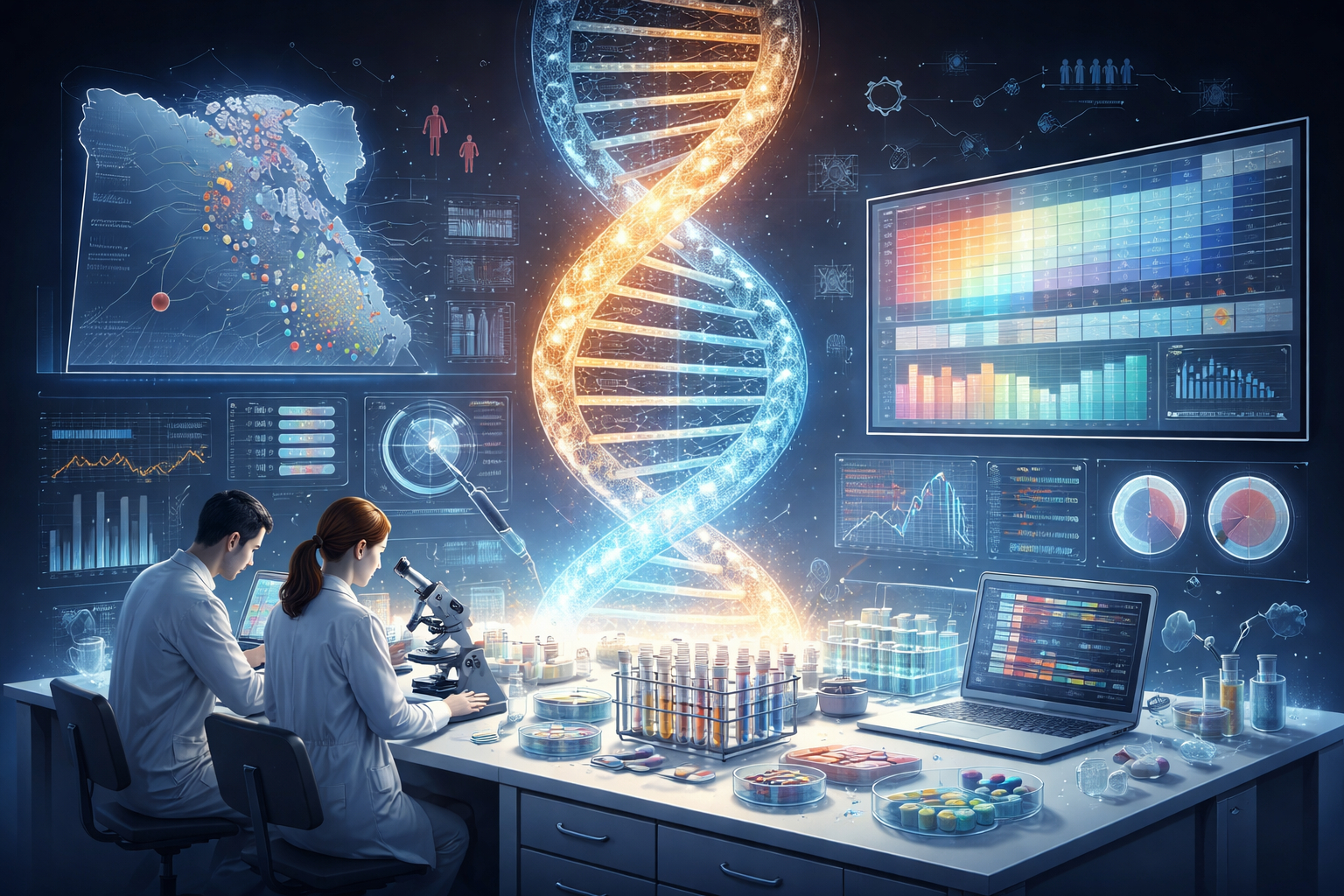 Ai Cập lần đầu công bố nghiên cứu gen quy mô lớn, phát hiện hơn 17 triệu biến thể di truyền mới ở người