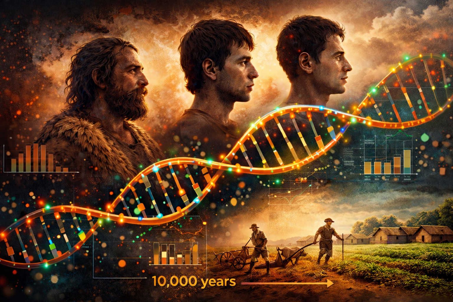 Nghiên cứu DNA quy mô lớn hé lộ: Chọn lọc tự nhiên ở loài người đang tăng tốc