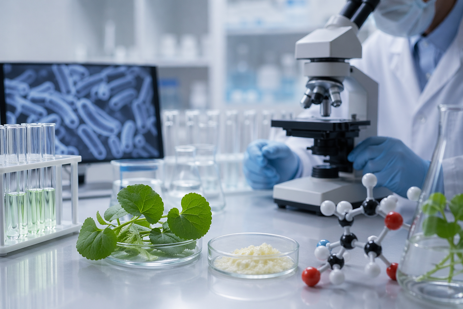 Phát hiện khả năng diệt vi khuẩn kháng thuốc từ hợp chất trong rau má