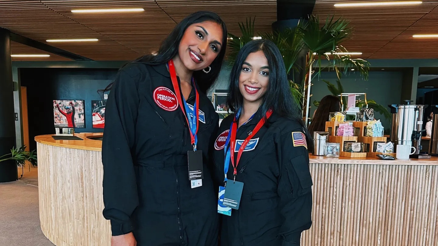 Manju Bangalore và Priya Abiram (Ảnh:Fiaformulae)