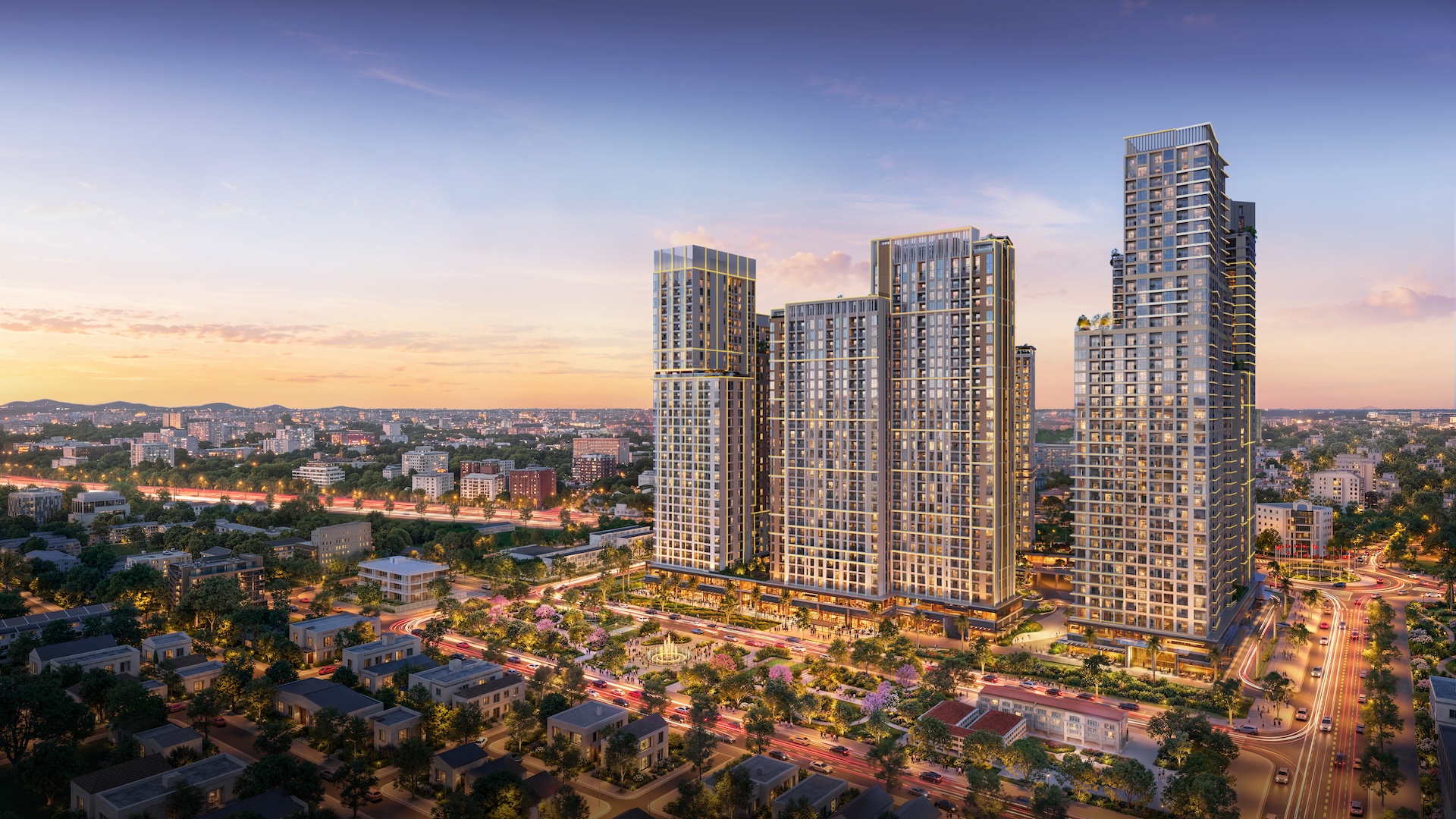 Tổ hợp Sun Glory Residence vươn mình thành biểu tượng kiến trúc đậm