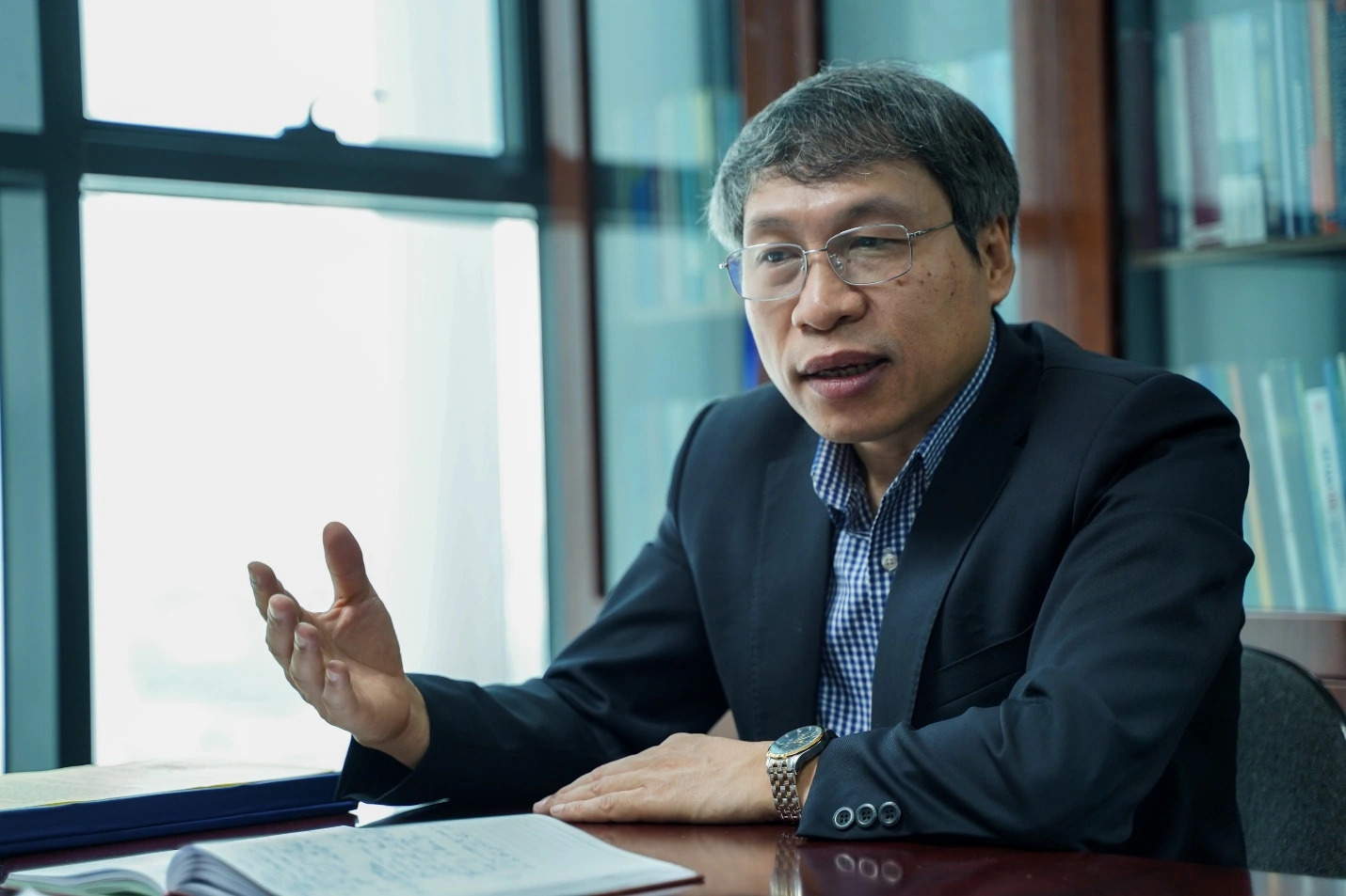 PGS.TS Bùi Quang Tuấn, nguyên Viện trưởng Viện Kinh tế Việt Nam (Ảnh: NVCC).