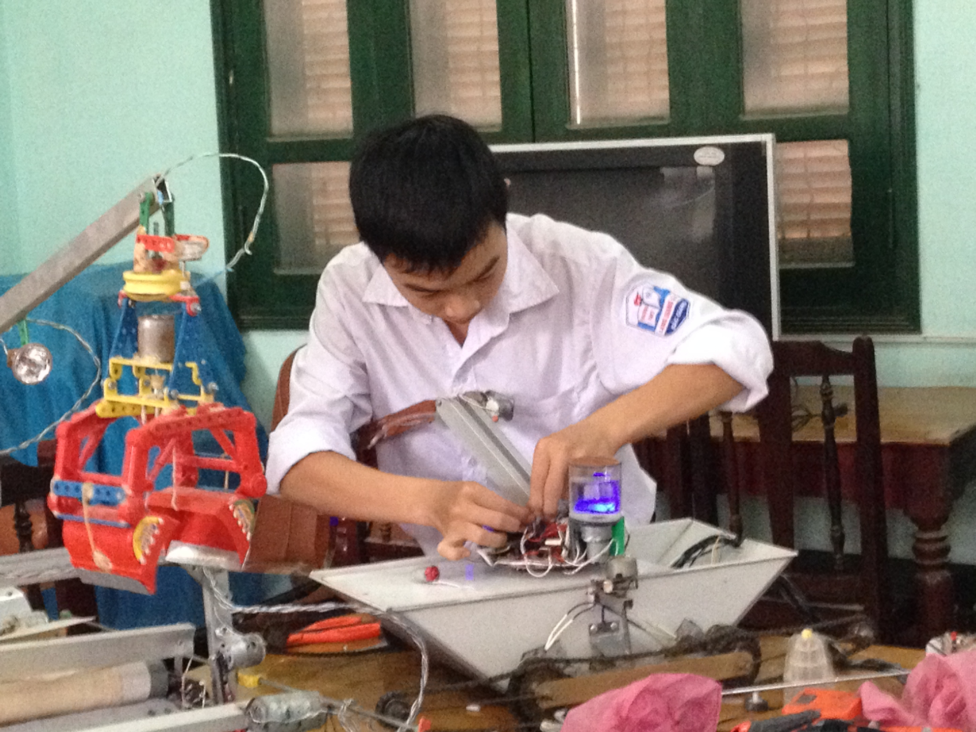 Học sinh với các dự án học tập gắn với thực tiễn, có tính hướng nghiệp