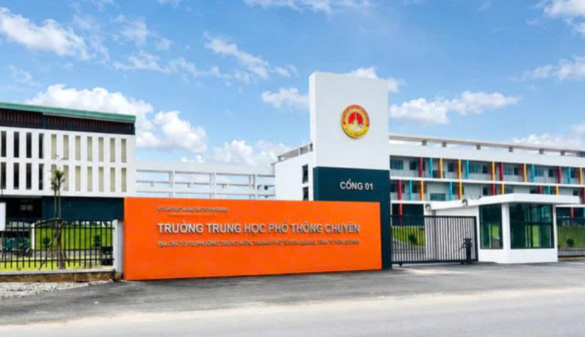 Trường THPT chuyên Tuyên Quang nơi từng xảy ra vụ gian lận thi cử chấn động trong kỳ thi tốt nghiệp THPT vào tháng 6-2026