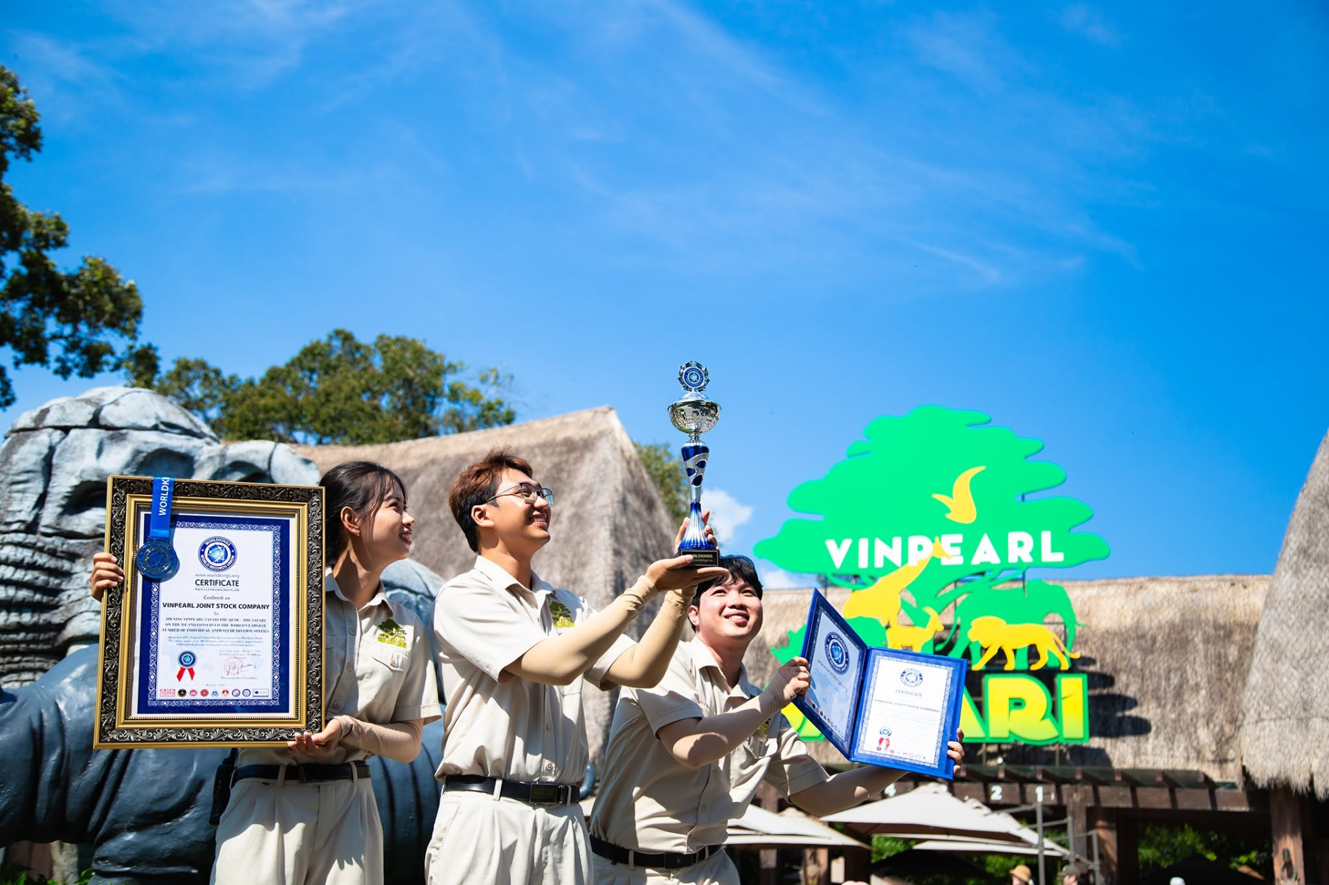 Giữ “kỷ lục kép” thế giới - Vinpearl Safari Phú Quốc “khủng” cỡ nào?