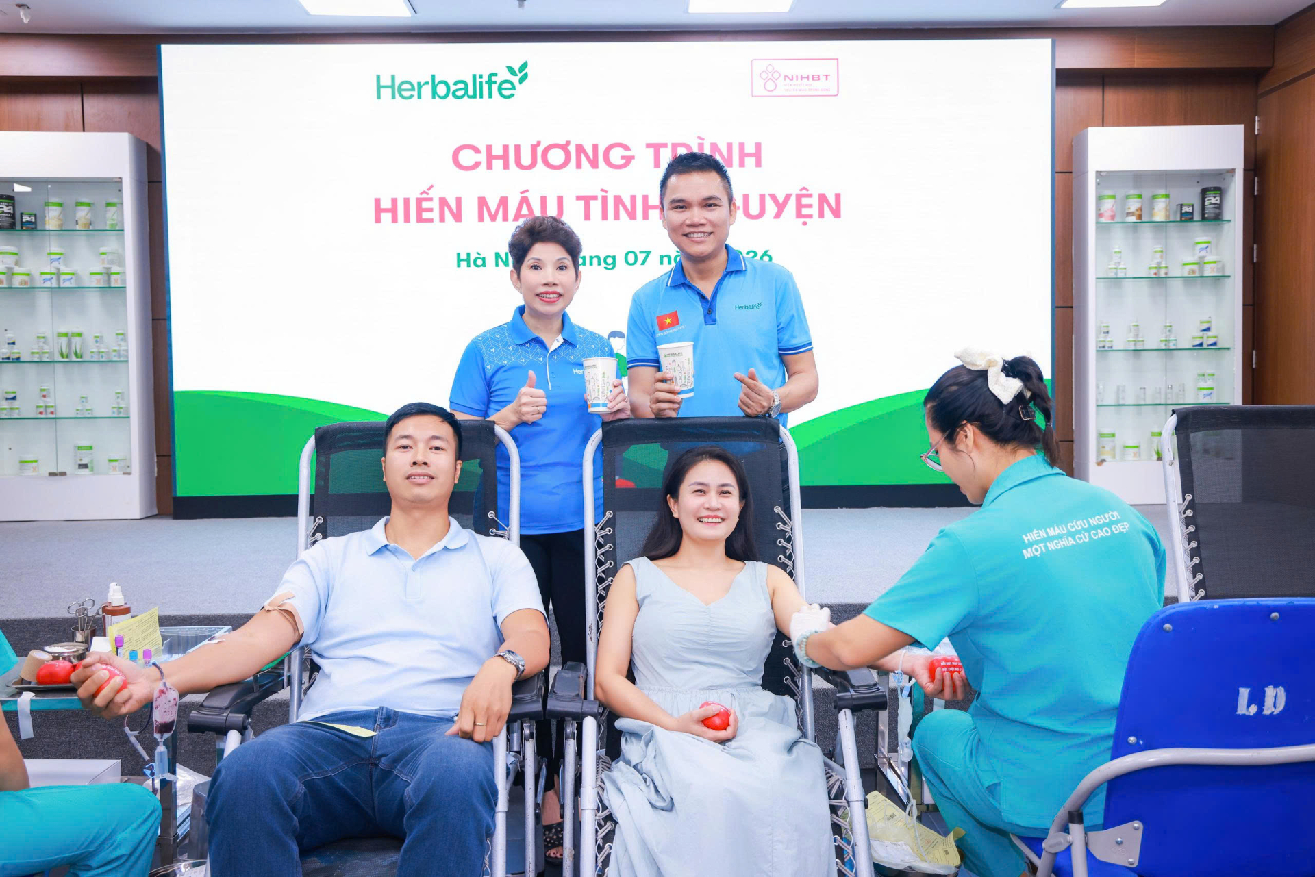 Herbalife Việt Nam tổ chức Ngày Hiến máu tình nguyện 2026 tại TP. Hồ Chí Minh và Hà Nội, tiếp nhận 183 đơn vị máu