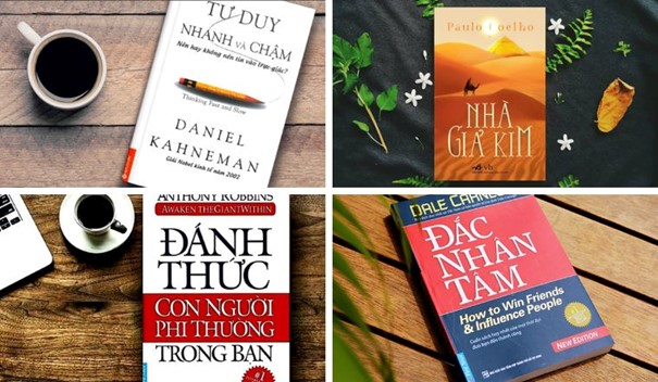 Dòng sách self-help đang được đông đảo người đọc tiếp nhận. Ảnh minh hoạ: Internet