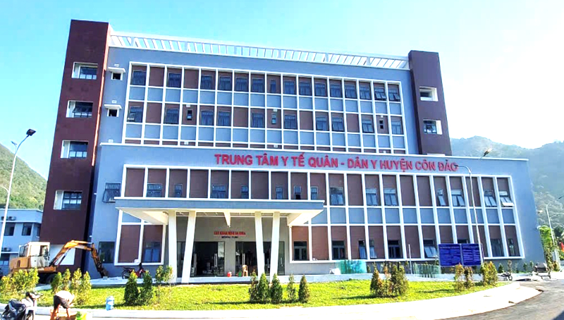 Trung tâm Y tế Quân dân y đặc khu Côn Đảo. Ảnh: Sở Y tế TP.HCM
