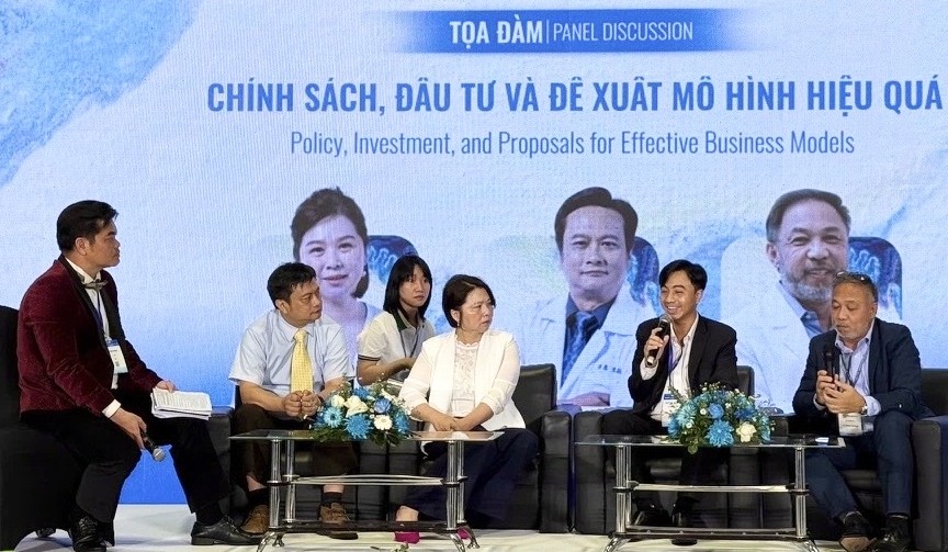 Thạc sĩ Trần Quốc Duy san sẻ những giải pháp hữu hiệu để đưa ngành mỹ phẩm Việt vươn xa tại Tọa đàm “Chính sách, Đầu tư và Đề xuất mô hình hiệu quả”