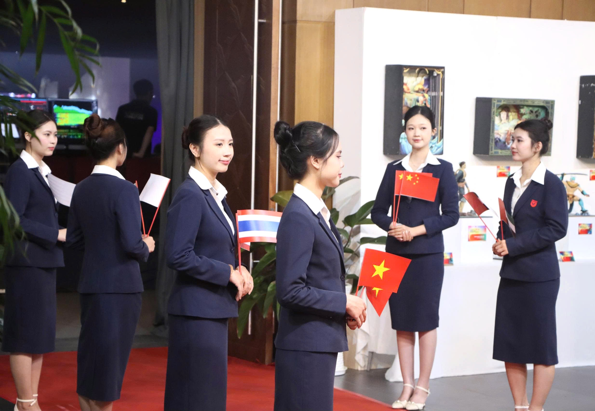 Bộ phận đón tiếp khách mời tại sự kiện