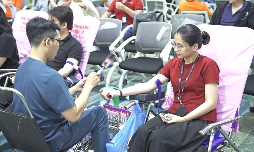 Ảnh minh hoạ: Trung tâm Hiến máu Nhân đạo TP.HCM