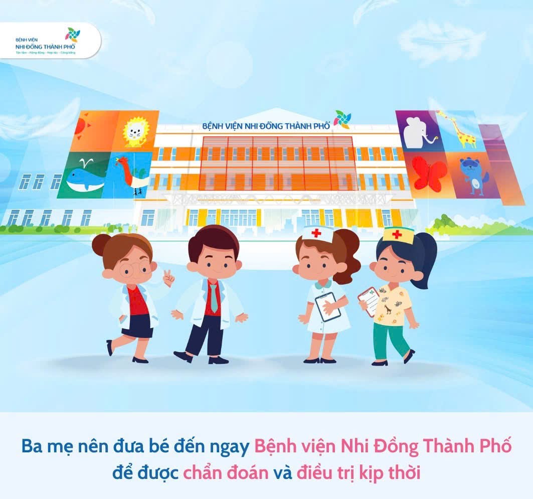 Bệnh viện Nhi Đồng Thành Phố (TP.HCM) khuyến cáo, phụ huynh nên đưa trẻ đến khám tại các bệnh viện có chuyên khoa Nhi khi có dấu hiệu nghi ngờ viêm họng cấp