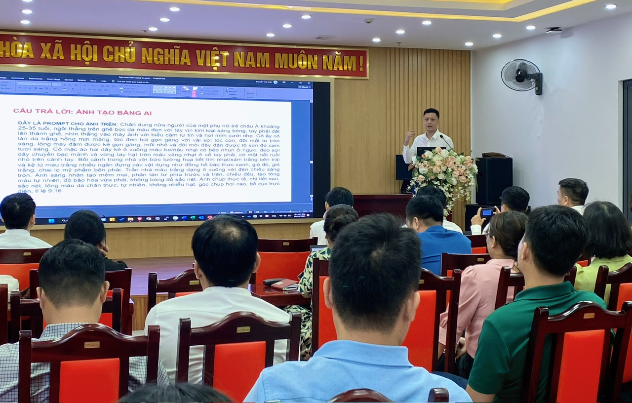 Nội dung tập huấn được thiết kế bài bản