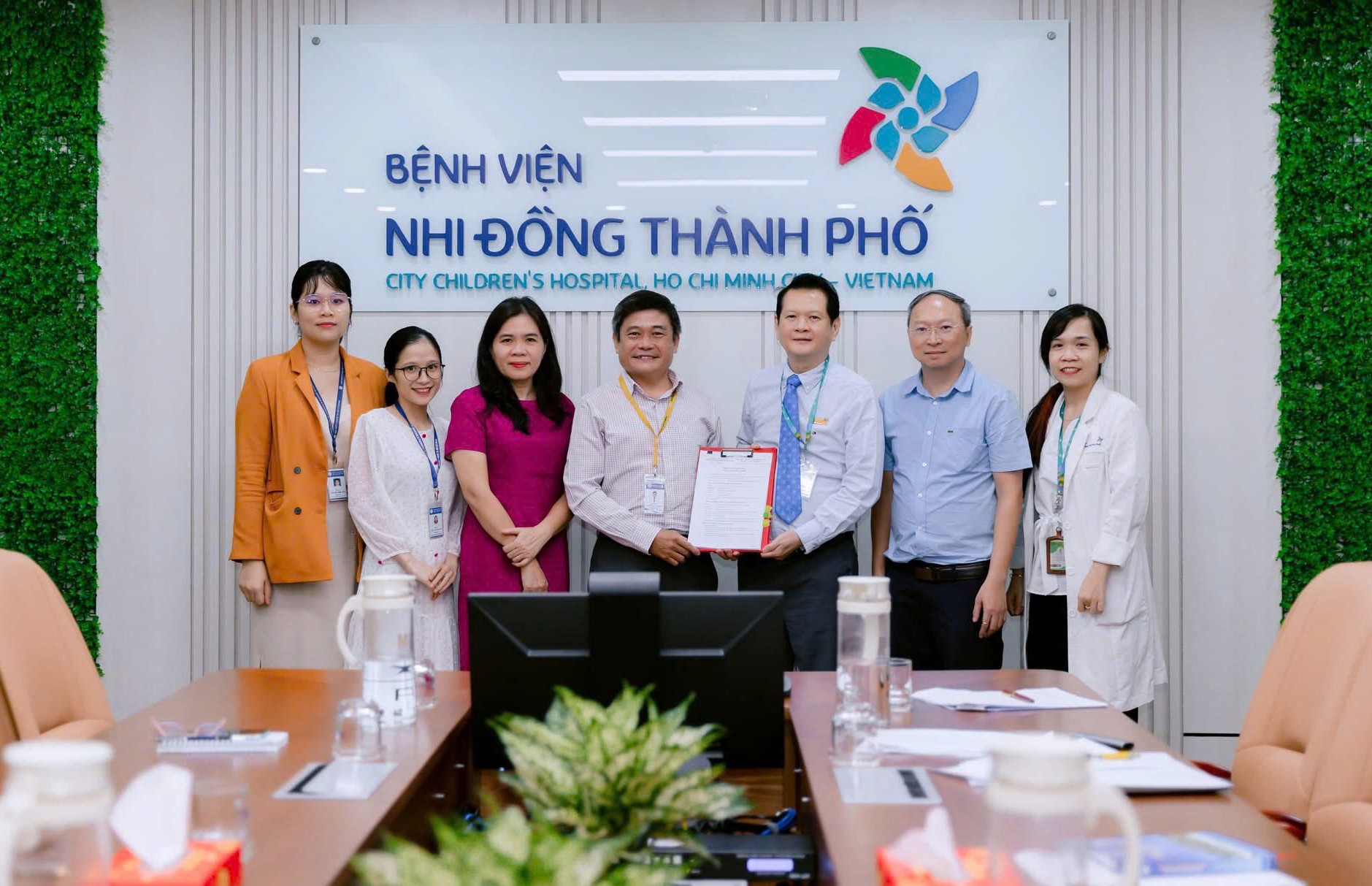 Bệnh viện Nhi Đồng TP duy trì mối quan hệ hợp tác chặt chẽ với các cơ sở đào tạo y khoa. Ảnh: Bệnh viện Nhi Đồng TP