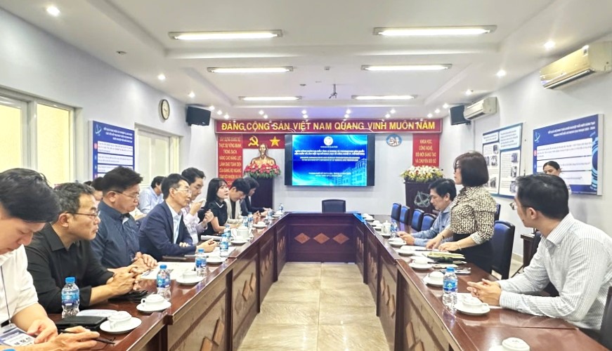 Buổi làm việc diễn ra tại Sở Khoa học và Công nghệ TP.HCM. Ảnh: CESTI
