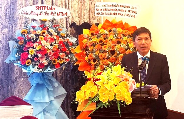 Ông Nguyễn Hữu Yên, Phó Giám đốc Sở Khoa học và Công nghệ TP.HCM phát biểu tại sự kiện. Ảnh: CESTI