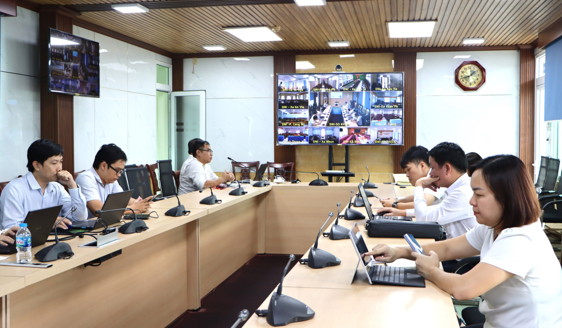 Hội nghị được kết nối trực tuyến với 95 xã, phường của tỉnh Đồng Nai. Ảnh: Sở KH&CN