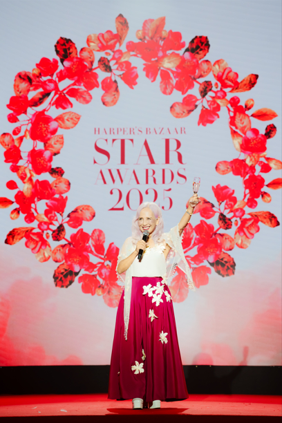 Bà Trần Nguyễn Thiên Hương, Chủ biên Tạp chí Harper's Bazaar Việt Nam.