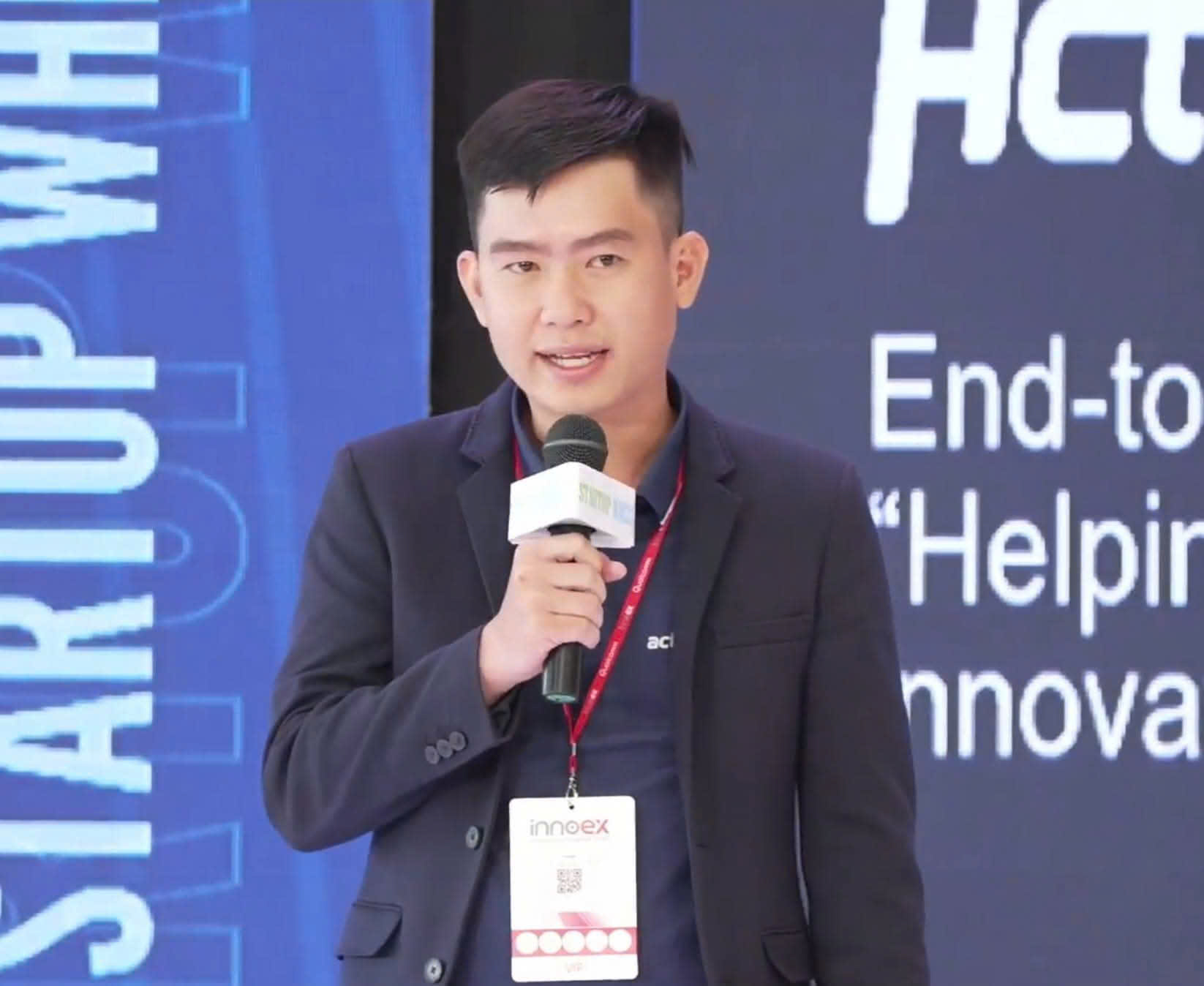 Anh Nguyễn Hoàng Tuấn, đồng sáng lập và Giám đốc điều hành Công ty cổ phần Techhaus Vietnam.