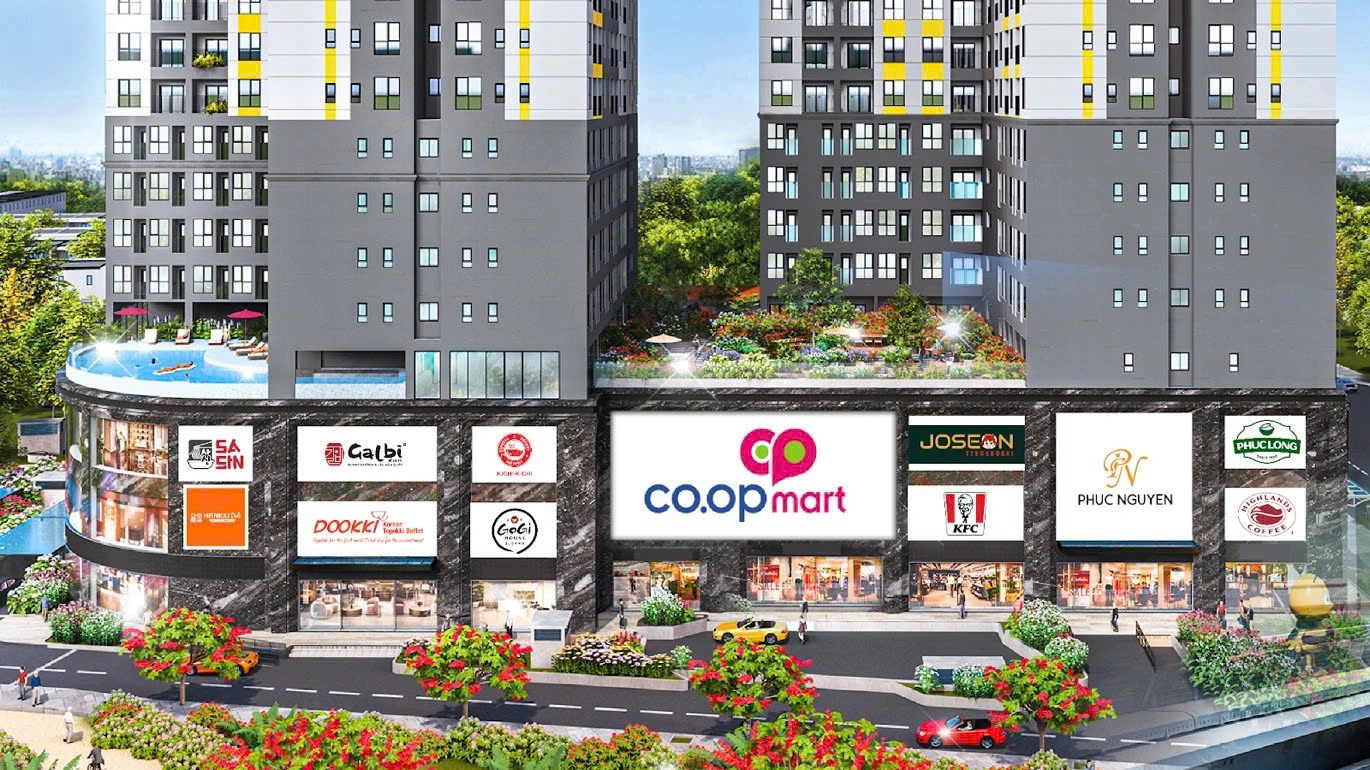 Phối cảnh khu thương mại Bcons City Mall - điểm nhấn thương mại mới tại khu Đông TP.HCM. Ảnh minh hoạ.