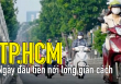 Đường phố nhộn nhịp sáng đầu tiên TP.HCM nới lỏng giãn cách