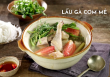 Món ngon mối ngày: Lẩu gà cơm mẻ
