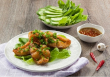 Món ngon mỗi ngày: Cá cuộn Jambon chiên
