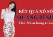 KQXSQB 14/4/2022: Trực tiếp xổ số Quảng Bình thứ Năm ngày 14/4/2022