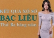 XSBL hôm nay: Trực tiếp xổ số Bạc Liêu thứ Ba ngày 3/1/2023