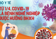 Từ 1/4, COVID-19 là bệnh nghề nghiệp được hưởng bảo hiểm xã hội