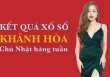 XSKH hôm nay: Trực tiếp xổ số Khánh Hòa Chủ nhật 23/7/2023
