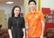 Hoa hậu Phan Kim Oanh hài hước nhận mình 'ăn gian' chiều cao vẫn thua cầu thủ Đoàn Văn Hậu