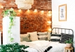 Biến tấu phòng ngủ trở nên tuyệt vời hơn bằng kiểu trang trí tường gạch