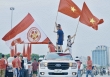 Cổ động viên khuấy động, tiếp sức cho trận đấu Việt Nam – Philippine tại sân Mỹ Đình 