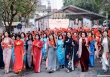 Hơn 1000 phụ nữ khoe sắc trong tà áo dài tại Hồ Hoàn Kiếm