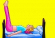Ngủ ngon, giảm stress, hết tê chân với động tác 'siêu nhàn'