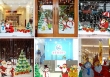 Hốt bạc nhờ vẽ ông già Noel trên kính