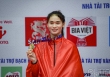 Những khoảnh khắc hạnh phúc của VĐV Thu Hiền khi giành HCV môn Taekwondo