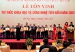 Tôn vinh 106 trí thức khoa học và công nghệ tiêu biểu năm 2022