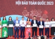 Thông điệp 'Đoàn kết - Chuyên nghiệp - Văn hóa - Sáng tạo' thể hiện rõ trong từng hoạt động ở Hội Báo toàn quốc