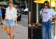 10 bộ trang phục denim sành điệu, dễ áp dụng của sao Hollywood