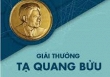 Sửa tiêu chuẩn xét tặng Giải thưởng Tạ Quang Bửu