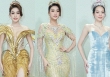 Thảm đỏ chung khảo Miss Grand Vietnam 2023: Thiên Ân và một nàng Hậu như chị em sinh đôi, Thanh Thủy bị váy 'dìm' dáng