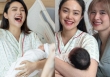 Minh Hằng bị nói 'làm màu' vì bức hình trang điểm xinh đẹp bên con đầu lòng, netizen phản ứng thế nào?