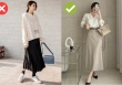 Quý cô sành điệu không bao giờ sắm 4 kiểu áo này để diện với chân váy dáng dài 