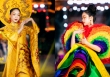 Hoa hậu nhí Hồng Lam mặc thiết kế dài 20m, gây ấn tượng tại show Tinh hoa cố đô
