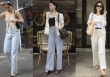 Cao chưa đến 1m60, Hà Trúc thường diện 4 kiểu quần dài tôn dáng