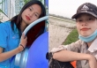 Vừa về từ ASIAD cầu thủ tuyển nữ Việt Nam đã xắn tay vào phơi thóc cho mẹ